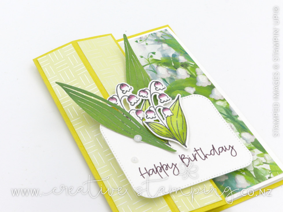 Valley In Bloom Pop-Up Fun-Fold Card Valley In Bloom Pop-Up Fun-Fold Card