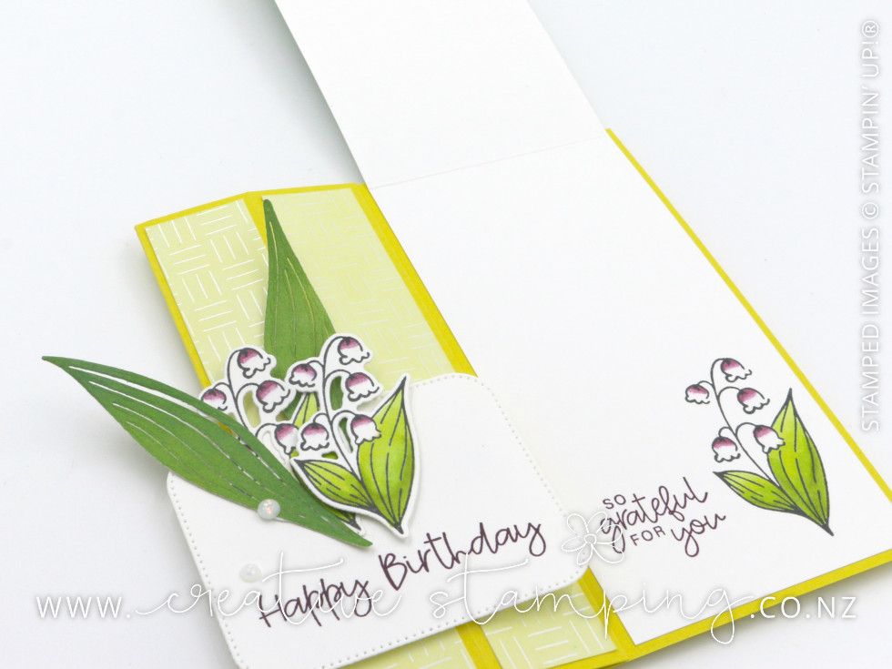 Valley In Bloom Pop-Up Fun-Fold Card Valley In Bloom Pop-Up Fun-Fold Card