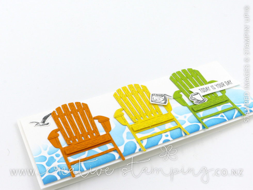 Waterside Retreat Slimline Card