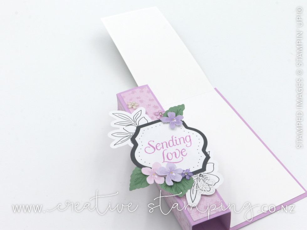 Violet Dreams Pop-Up Fun-Fold Card