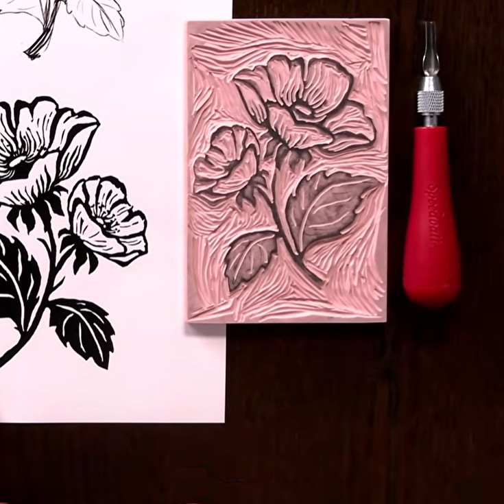 Inked Floret Stamp Set | click to see some of the design process on YouTube Inked Floret Stamp Set | click to see some of the design process on YouTube