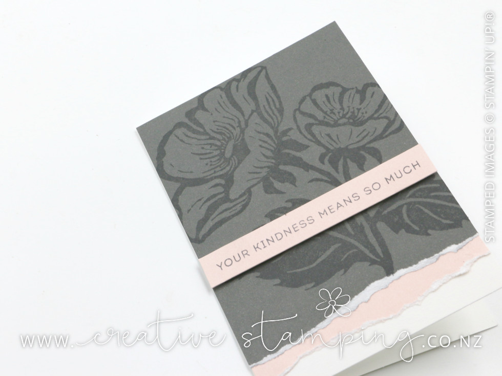 Inked Floret Thank You Note Card Inked Floret Thank You Note Card