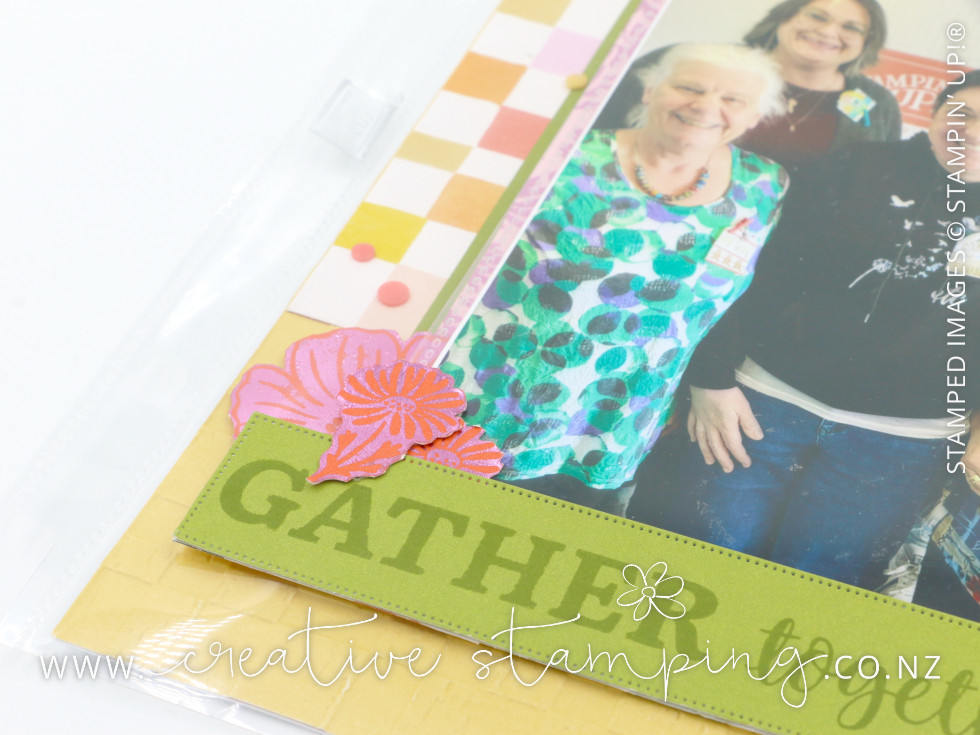 Gather Together 6" x 8" Scrapbooking Layout Gather Together 6" x 8" Scrapbooking Layout