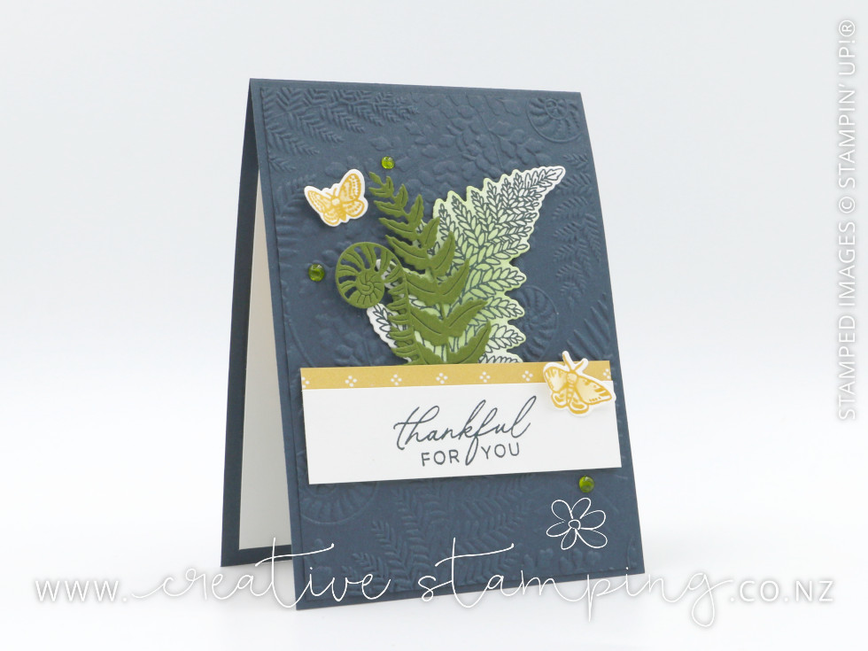 Moonlit Flora Fun Fold Card