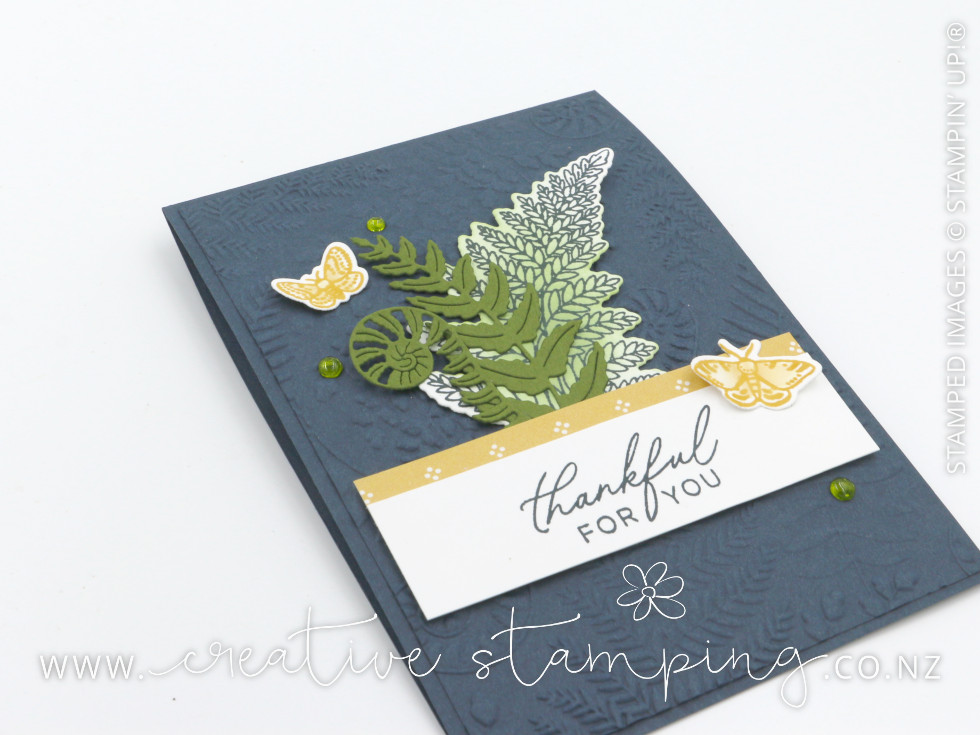 Moonlit Flora Fun Fold Card
