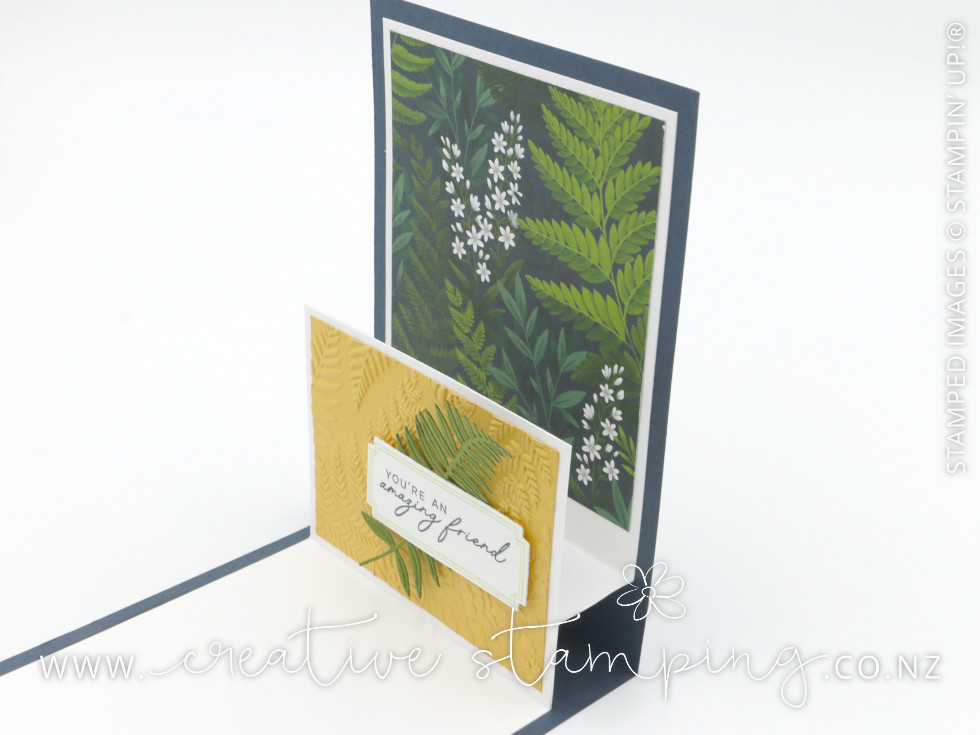 Moonlit Flora Fun Fold Card