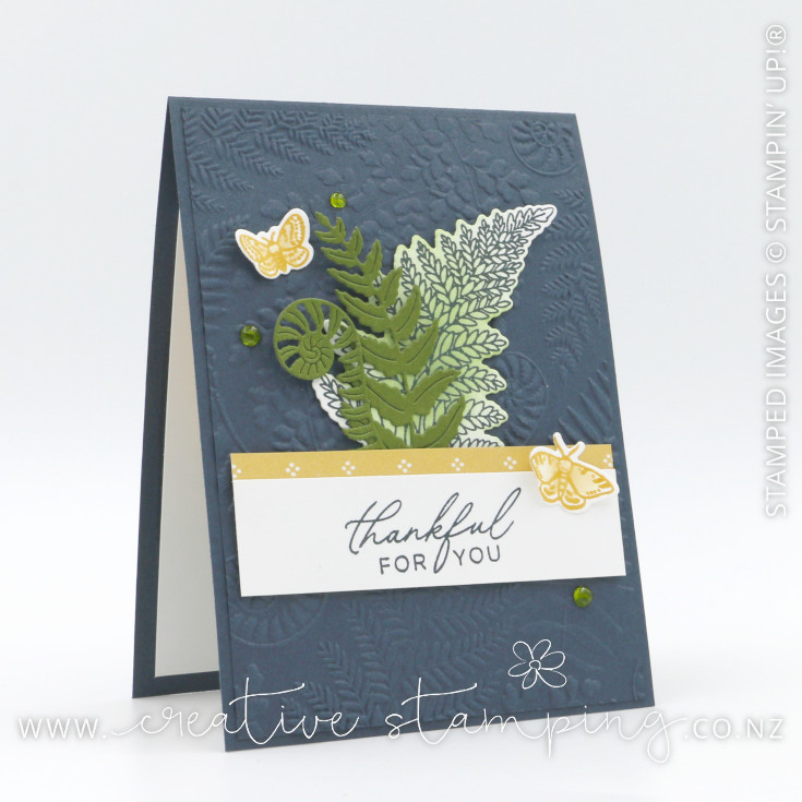 Moonlit Flora Fun Fold Card