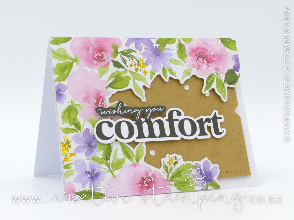 Sweet Foliage Hot Foil Birthday Card