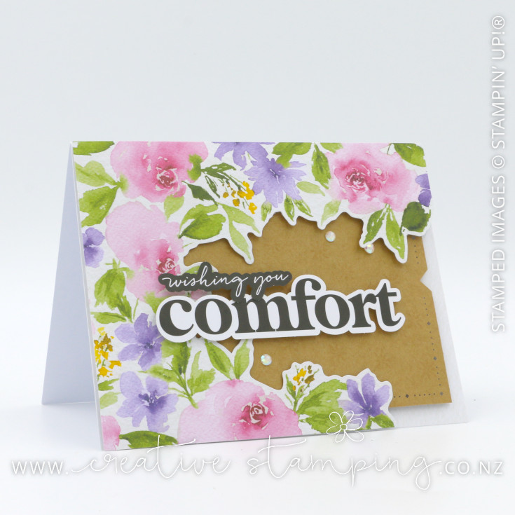 Sweet Foliage Hot Foil Birthday Card
