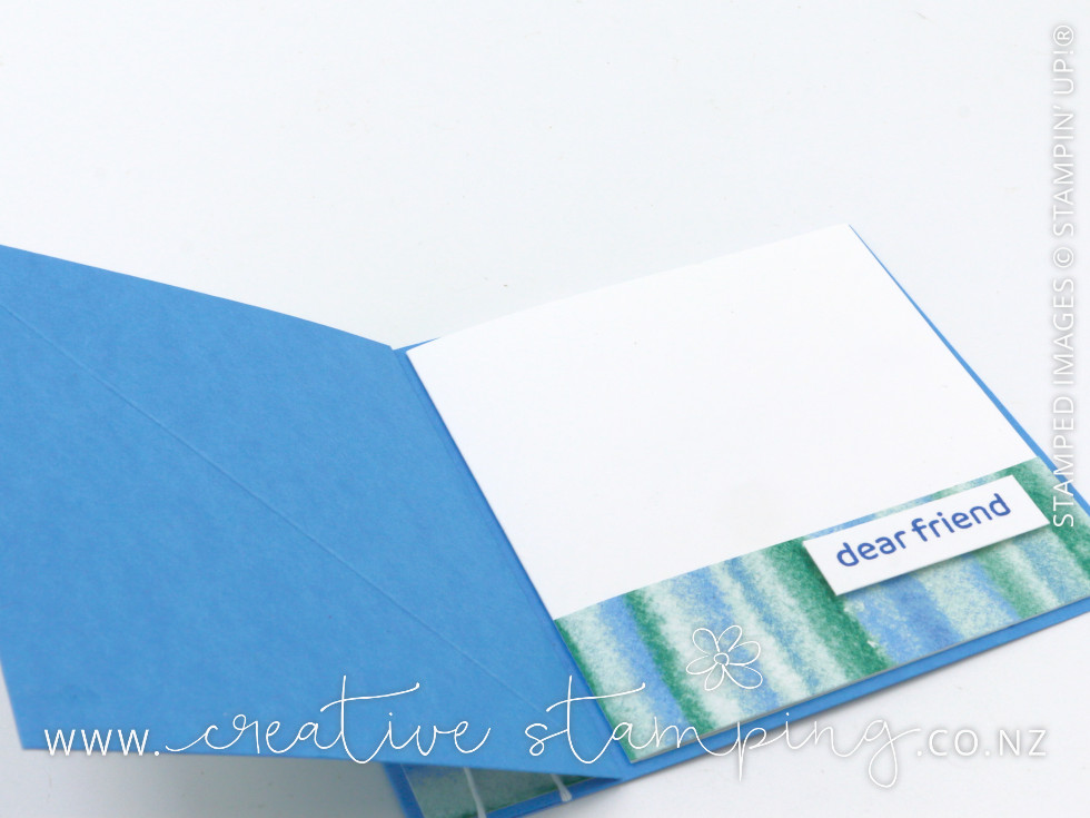 Thinking of You Book-Fold Diagonal Easel Card