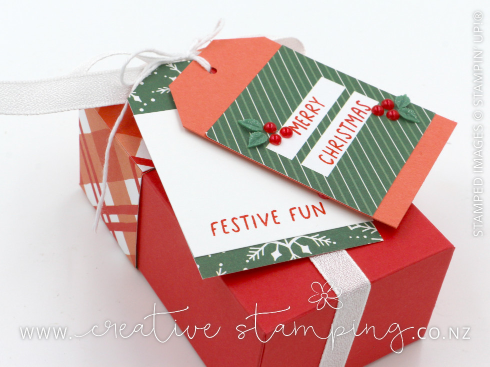 Home For Christmas Gift Box & Tag