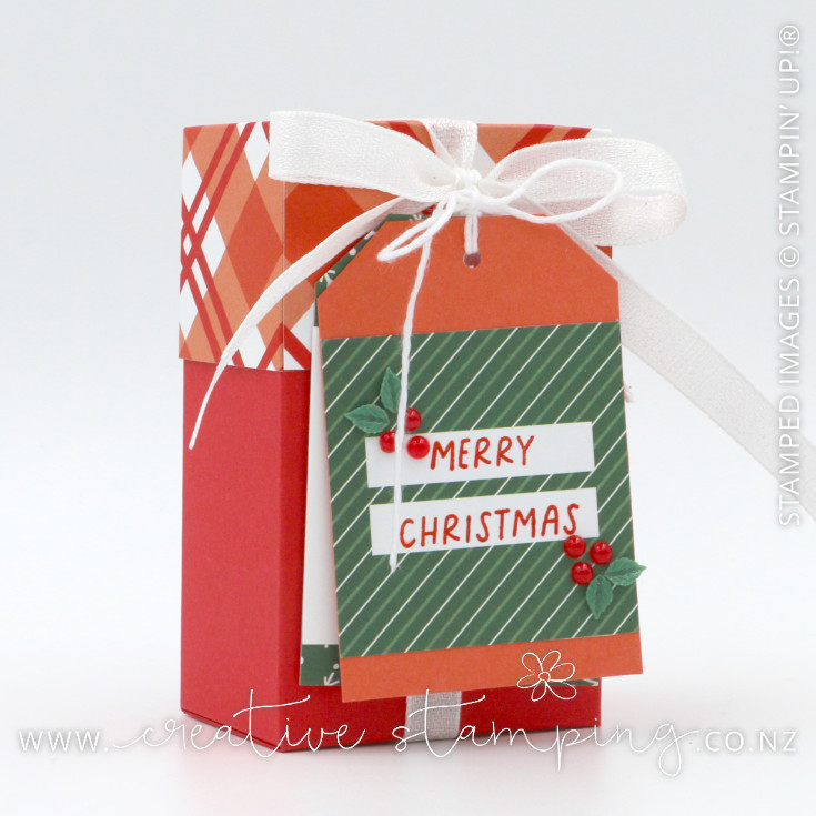 Home For Christmas Gift Box & Tag