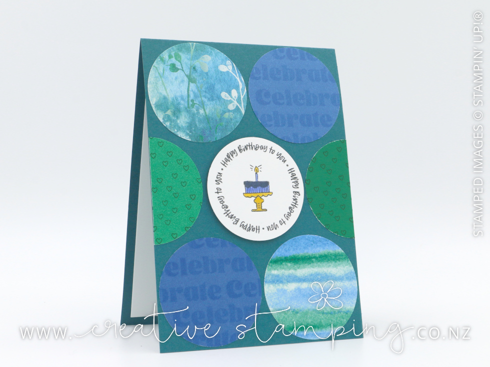 Round About Messages Birthday Card