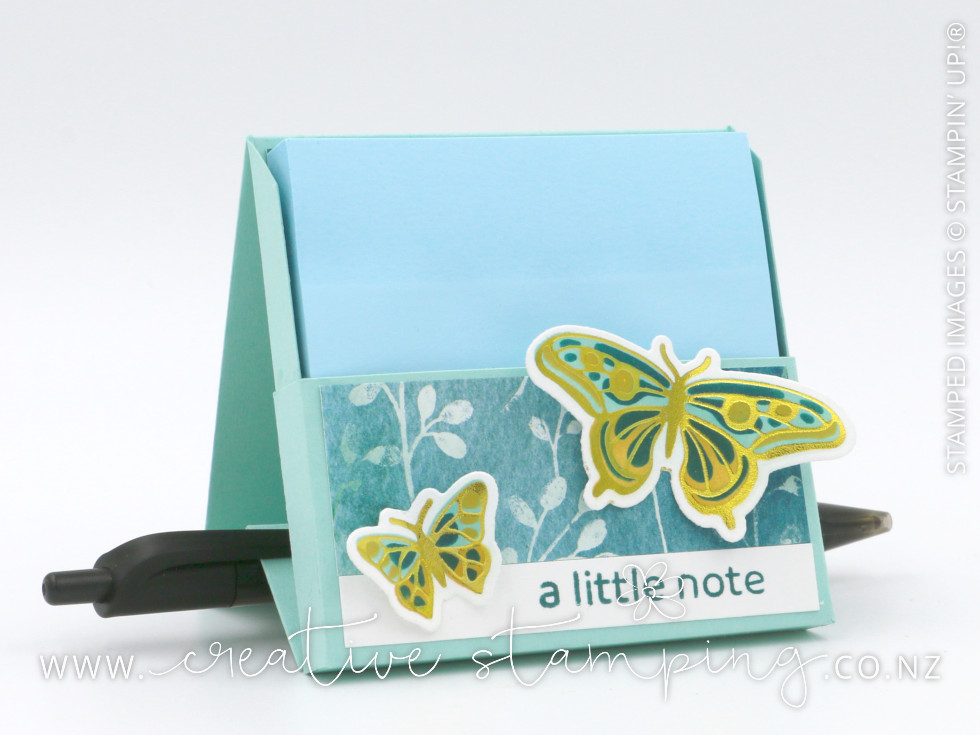 Butterfly Flight Sticky Note Holder