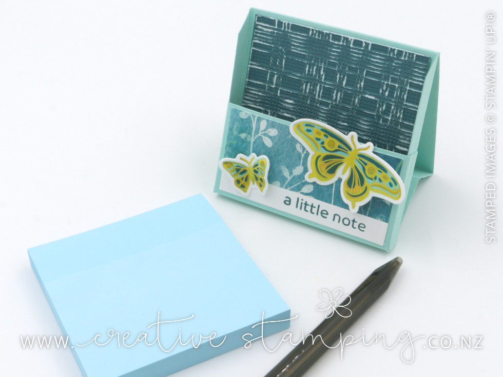 Buttefly Flight Sticky Note Holder