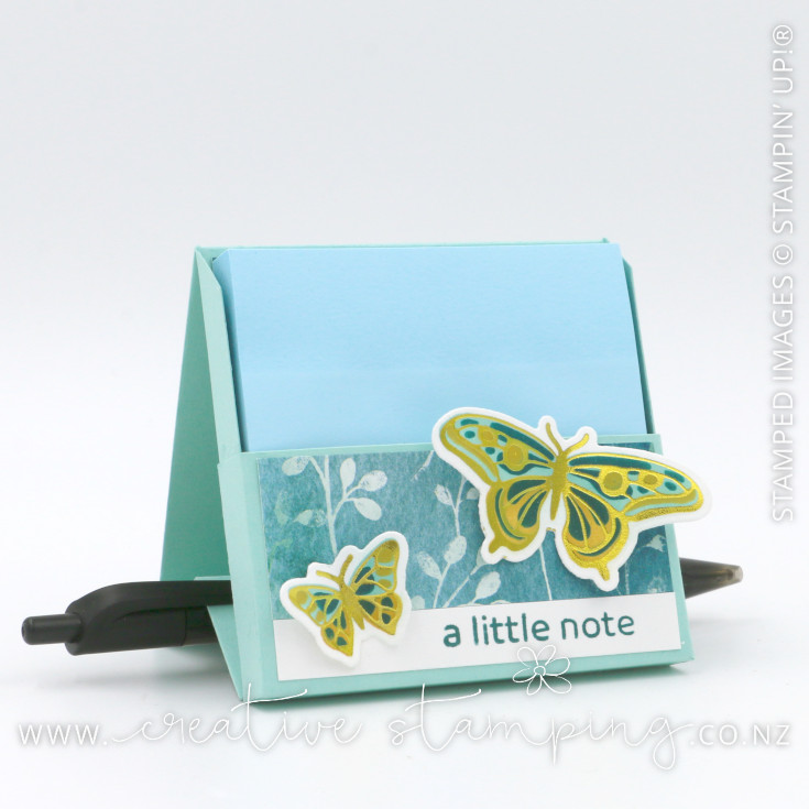 Butterfly Flight Sticky Note Holder
