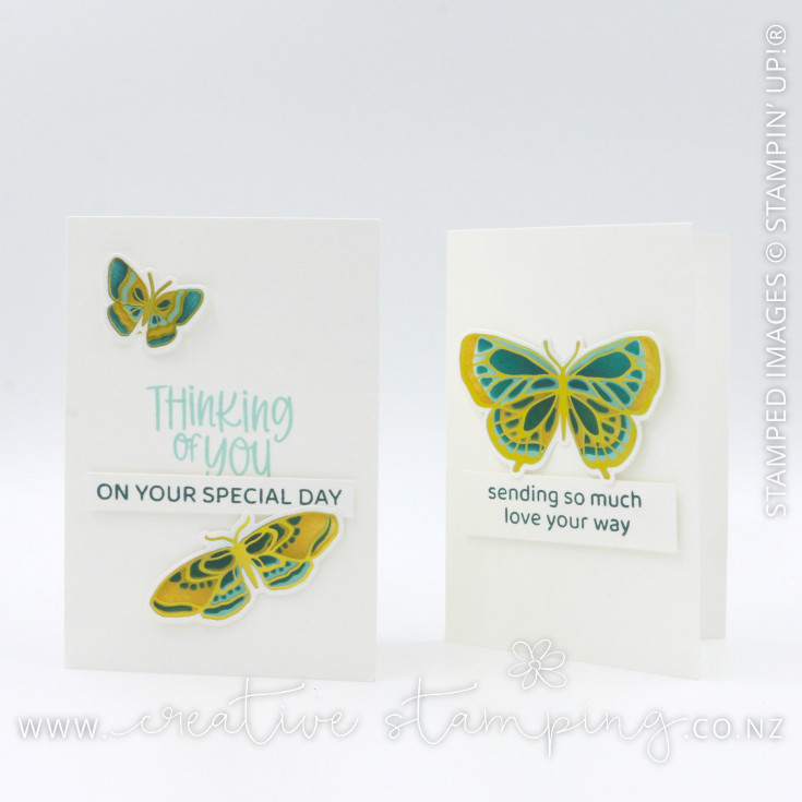 Butterfly Flight Thinking of You Note Cards