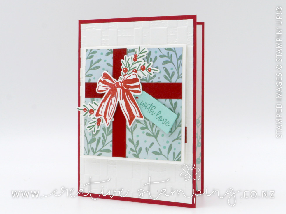 All Wrapped Up Christmas Card with Gift Card Pocket