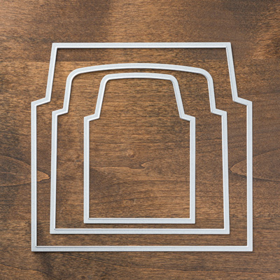 Envelope Liners Framelits Dies