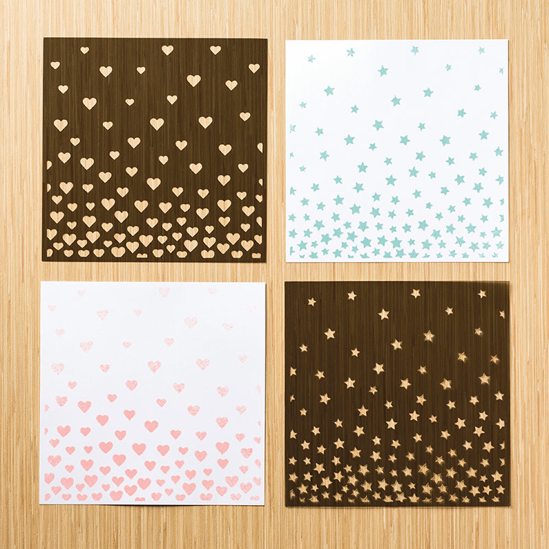 Hearts & Stars Decorative Masks