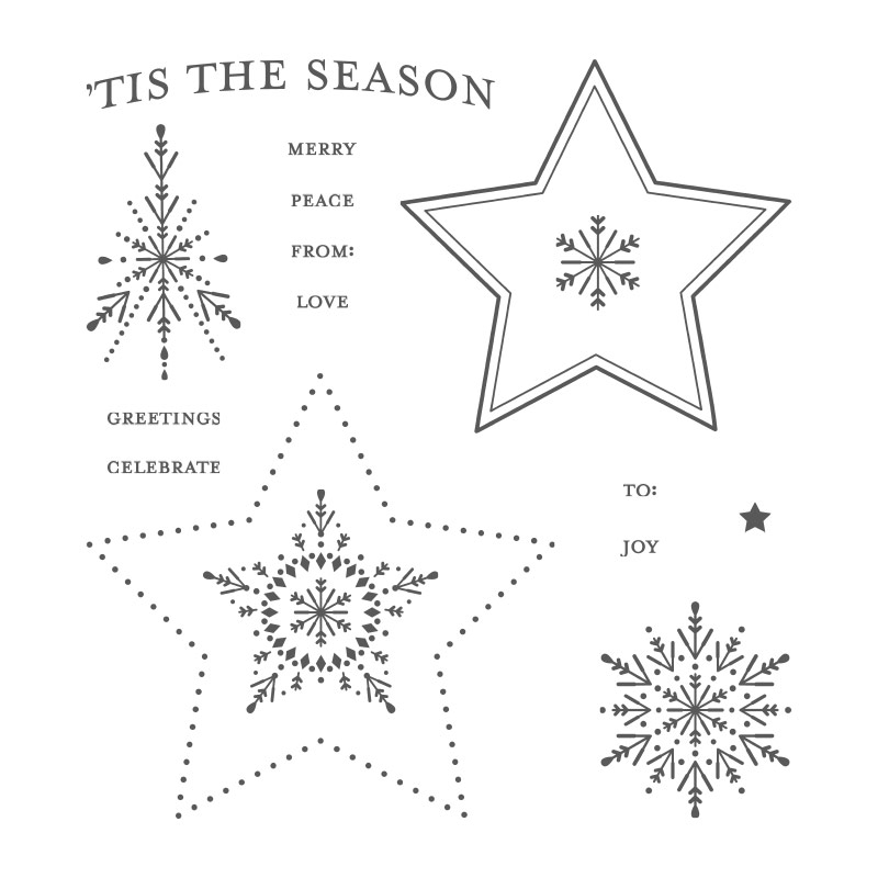 Many Merry Stars stamp set