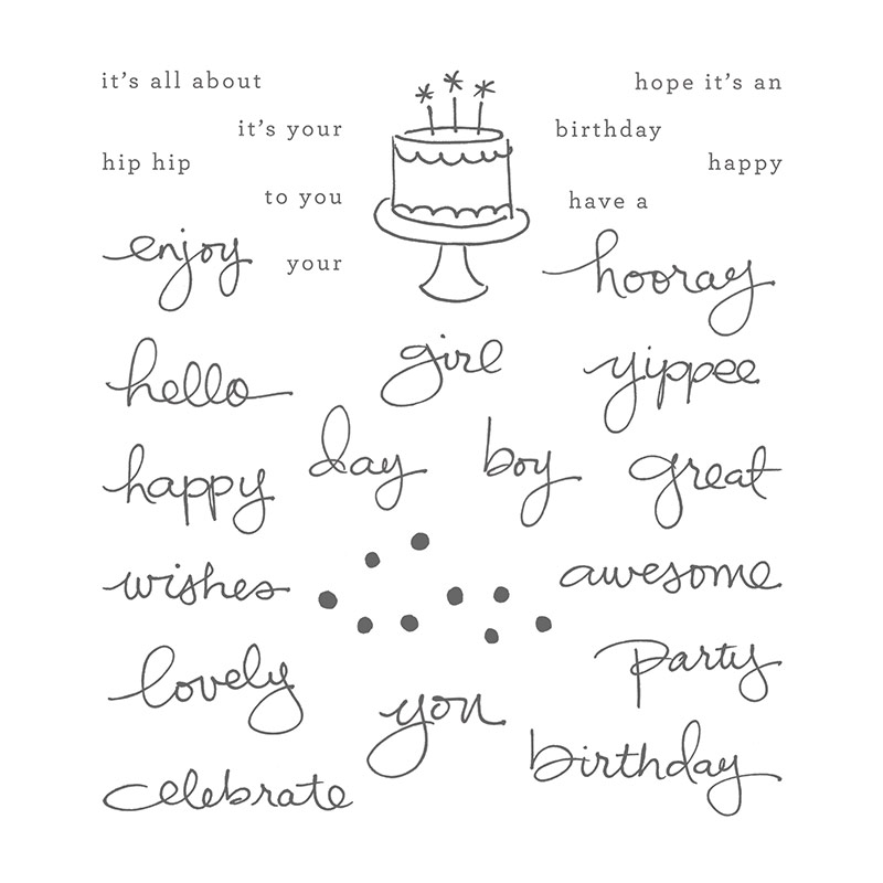 Endless Birthday Wishes Stamp Set