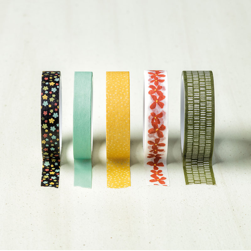 Botanical Gardens Designer Washi Tape