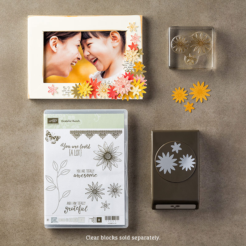 Grateful Bunch Stamp Set + Blossom Bunch Punch Bundle