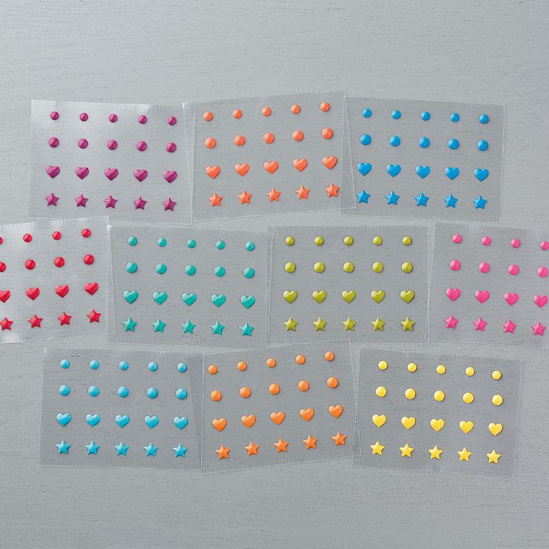 Brights Enamel Shapes