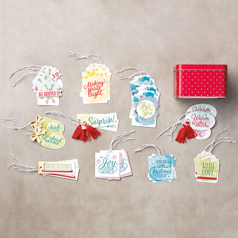 Tin of Tags Project Kit