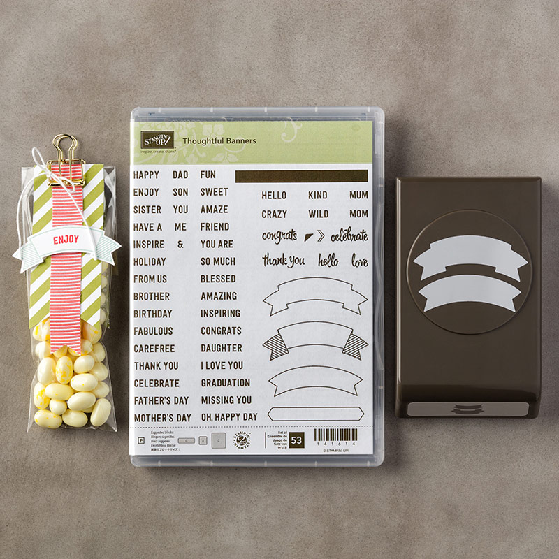 Thoughtful Banners Stamp Set + Duet Banner Punch