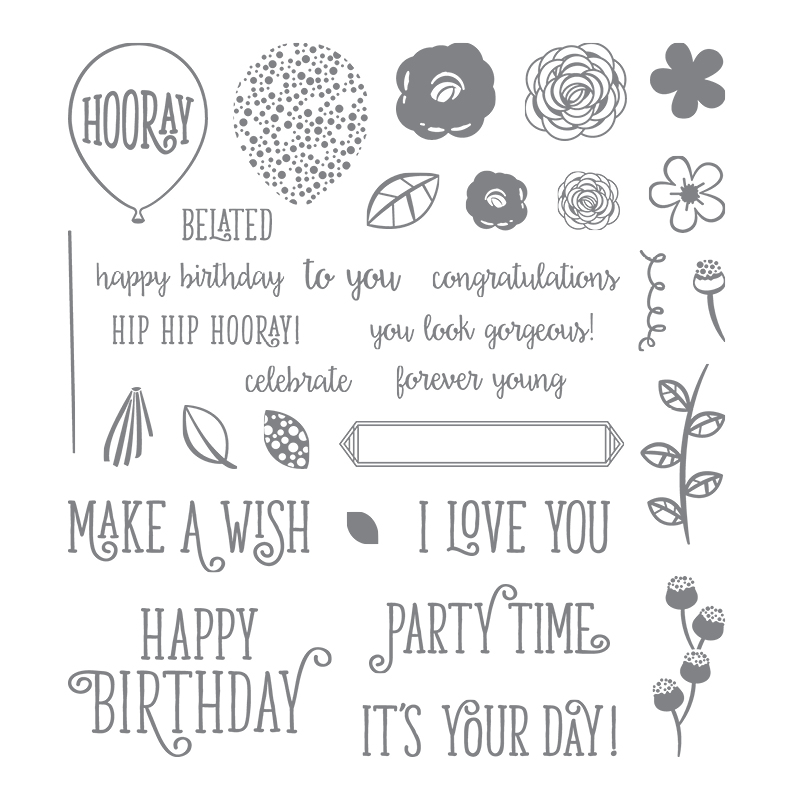 Happy Birthday Gorgeous Stamp Set