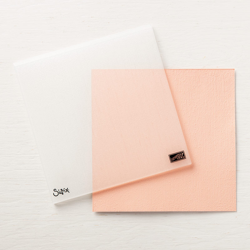 Subtle 3D Dynamic Textured Impressions Embossing Folder