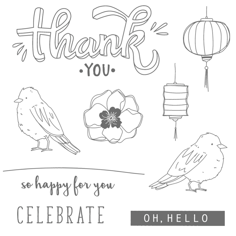 Color Me Happy Stamp Set