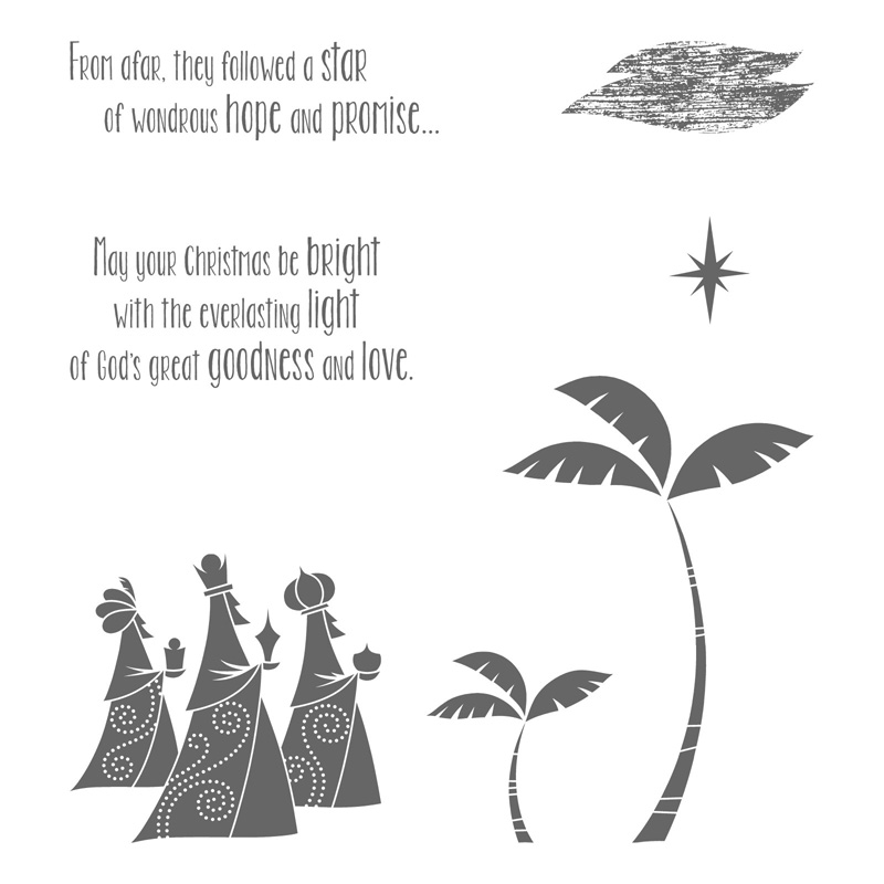 Wise Men from Afar Stamp Set
