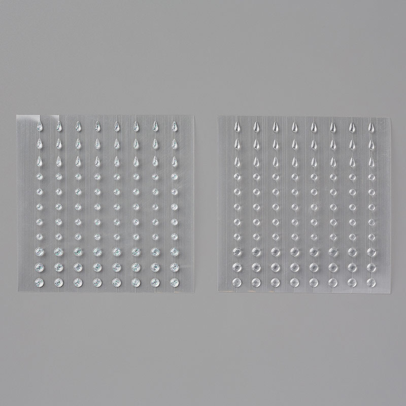 Glitter & Clear Epoxy Shapes