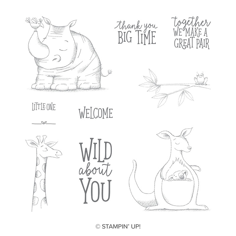 Animal Outing Stamp Set