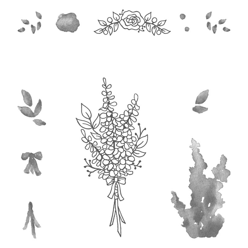 Lots of Lavender Stamp Set