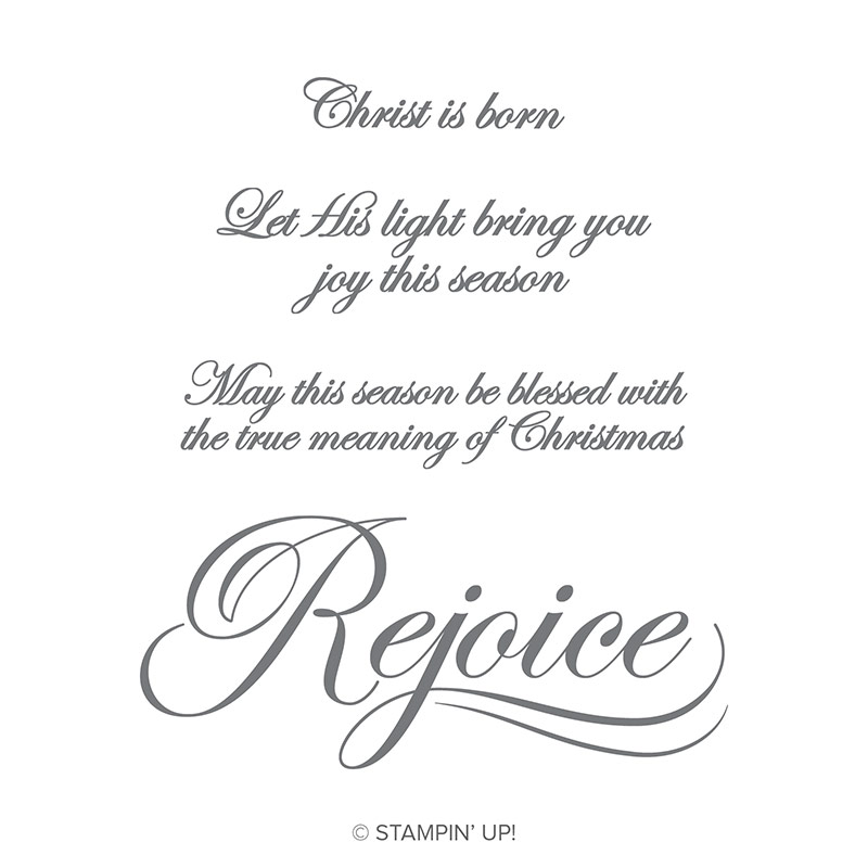 His Light Stamp Set