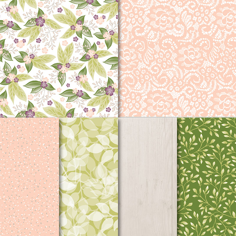 Floral Romance Specialty Designer Series Paper