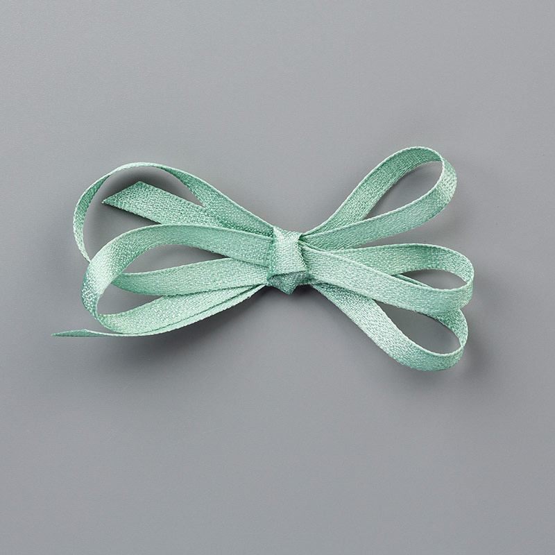 Mint Macaron 1/4" Textile Ribbon