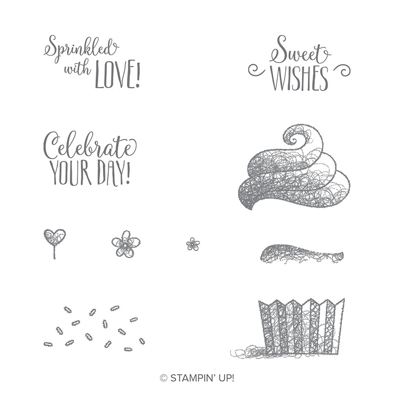 Hello Cupcake Stamp Set