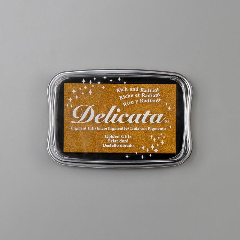 Golden Glitz Delicata Metallic Ink Pad
