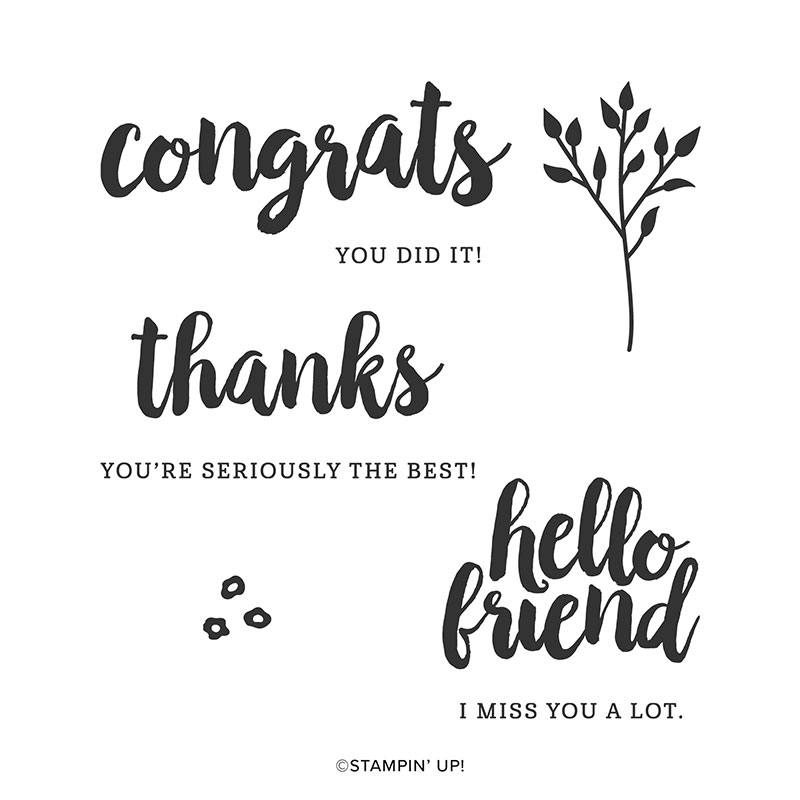 Serious The Best Stamp Set