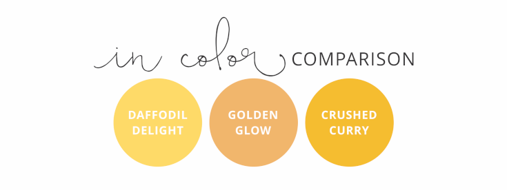 2026-2028 In Color Comparison: Daffodil Delight, Golden Glow, Crushed Curry 2026-2028 In Color Comparison: Daffodil Delight, Golden Glow, Crushed Curry