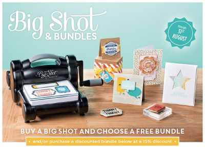 Big Shot & Bundles - buy a Big Shot and choose a FREE bundle!