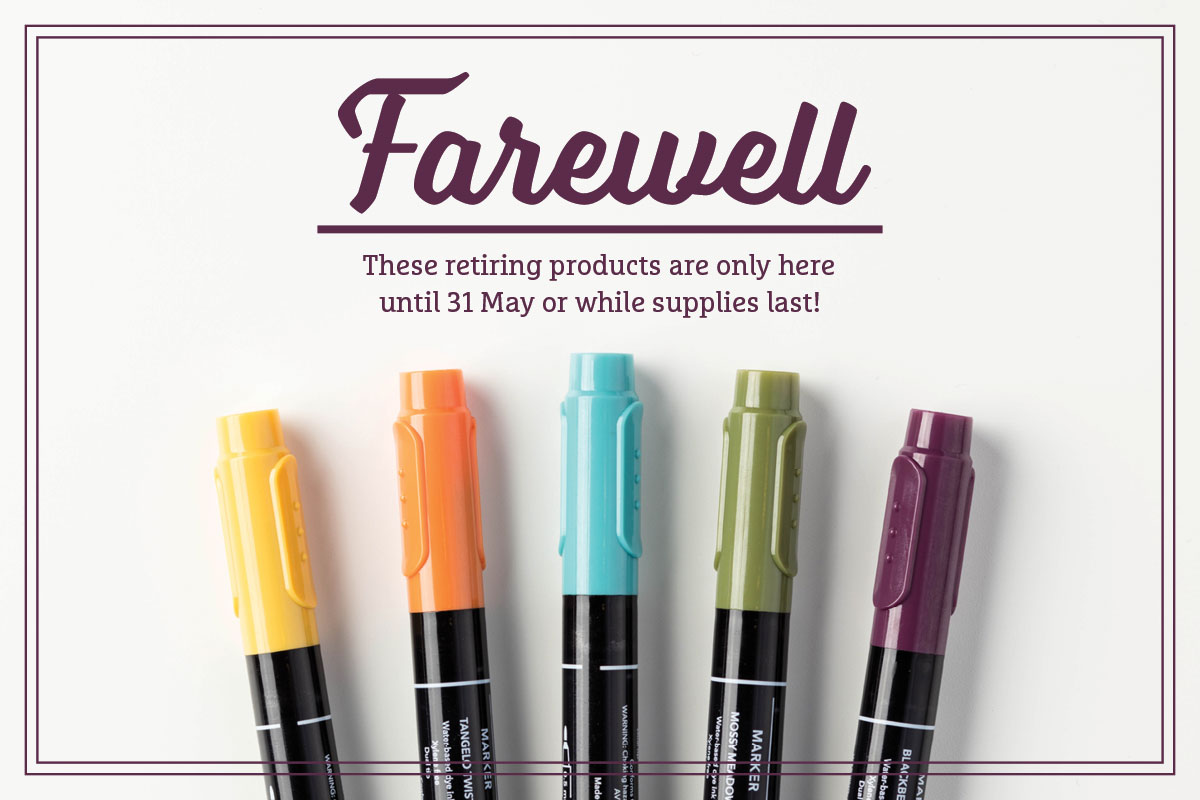 Going, going, gone... get retiring products before they're gone!