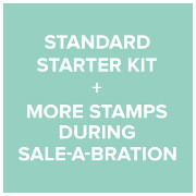 Standard Starter Kit + more stamps during Sale-A-Bration