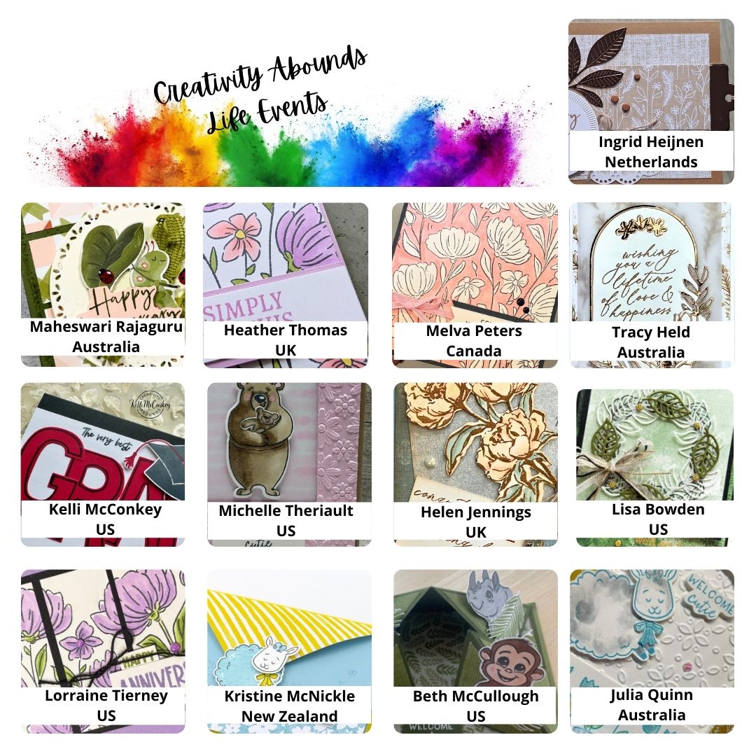 Life Events Tutorial Bundle Sneak Peek  |  Creativity Abounds  |  March 2026