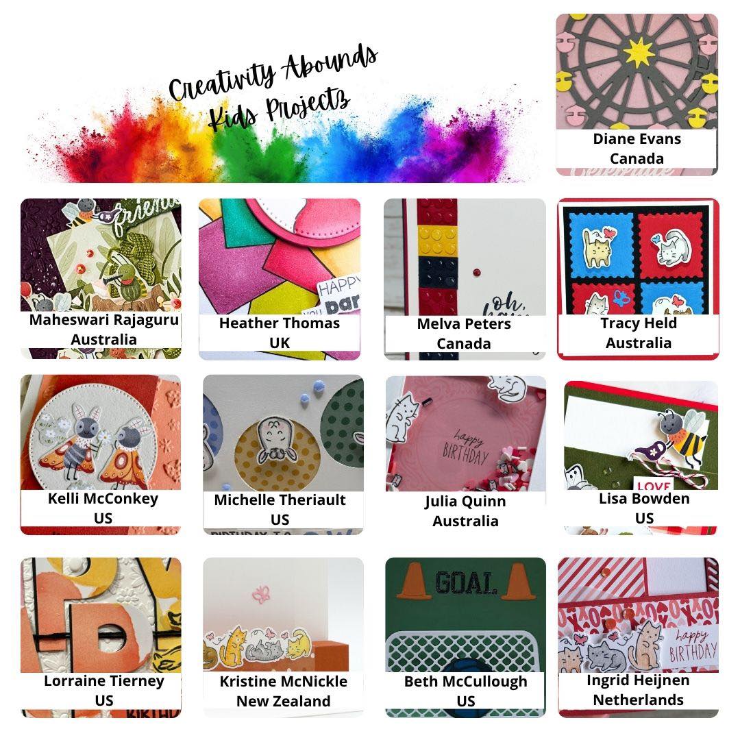 Kids Projects Tutorial Bundle Sneak Peek  |  Creativity Abounds  |  April 2026